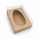 Caja medio huevo de chocolate 250 gramos. KRAFT