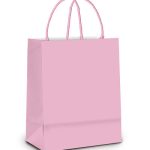 Bolsas de papel kraft tamaño M. ROSA PINK