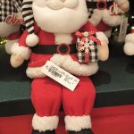 Muñeco de Papa Noel Xadrez. KANSAS