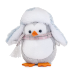 Pingüino con Chaleco y Gorro. ANTARTIDA