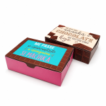Cajas de cartón para 6 bombones. DIVER