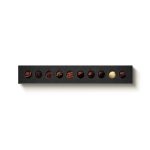 Cajas para 10 bombones con tapa de acetato. NEGRO