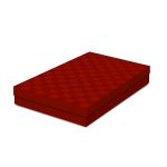 Cajas con diseño (tamaño M). TERRACOTA