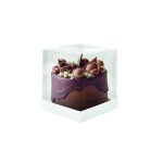 Caja para mini torta. BLANCA