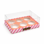 Cajas para 6 Bombones. TOP COLOR ROS