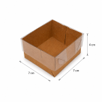 Caja con Visor Acetato