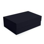 Cajas Premium Botella con Iman. NEGRO
