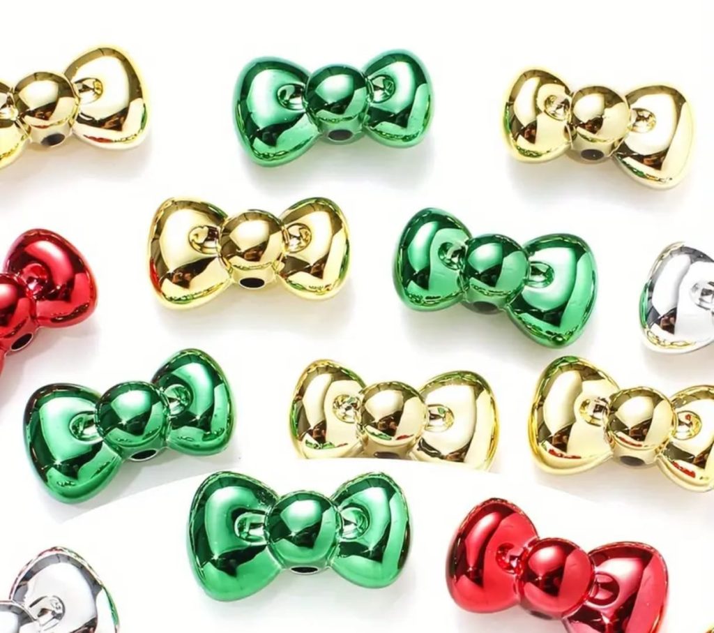 Mini moñitos metalicos