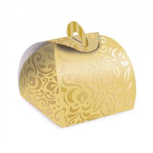 Cajas tipo maleta para bien casado. DORADO