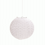 Linterna Redonda con Soporte para Vela Electronica. RENDADA