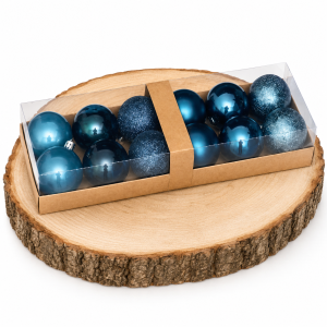 Bolas de Arbol Azul