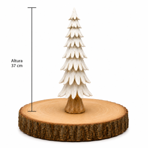 Arbol Blanco de Resina