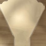 Leque para boutquet transparentes. BLANCO
