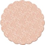 Blondas para bombones. RENDA SALMON