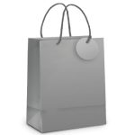 Bolsas de papel laminada tamaño especial G.  PLATA