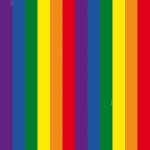 Bolsas de papel brilloso tipo express. LGBT