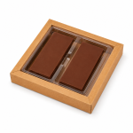 Caja para Barra de Chocolate Kraft