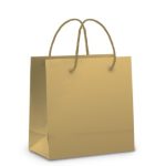 Bolsas de papel kraft tamaño P. DORADO